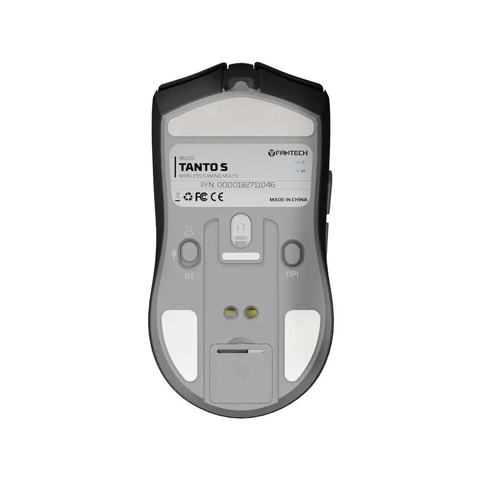 WG13s TANTO S Black Ultimate Gaming Mouse Inalámbrico 26.000 DPI y 8.000 Hz con dock de carga RGB 6
