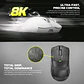 WG13s TANTO S White Ultimate Gaming Mouse Inalámbrico 26.000 DPI y 8.000 Hz con dock de carga RGB - Miniatura 15