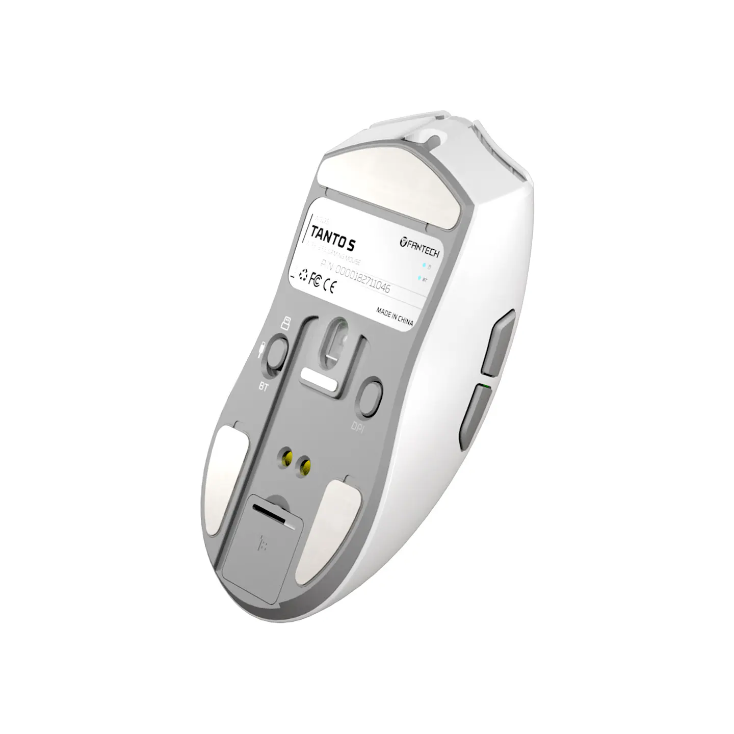 WG13s TANTO S White Ultimate Gaming Mouse Inalámbrico 26.000 DPI y 8.000 Hz con dock de carga RGB 9