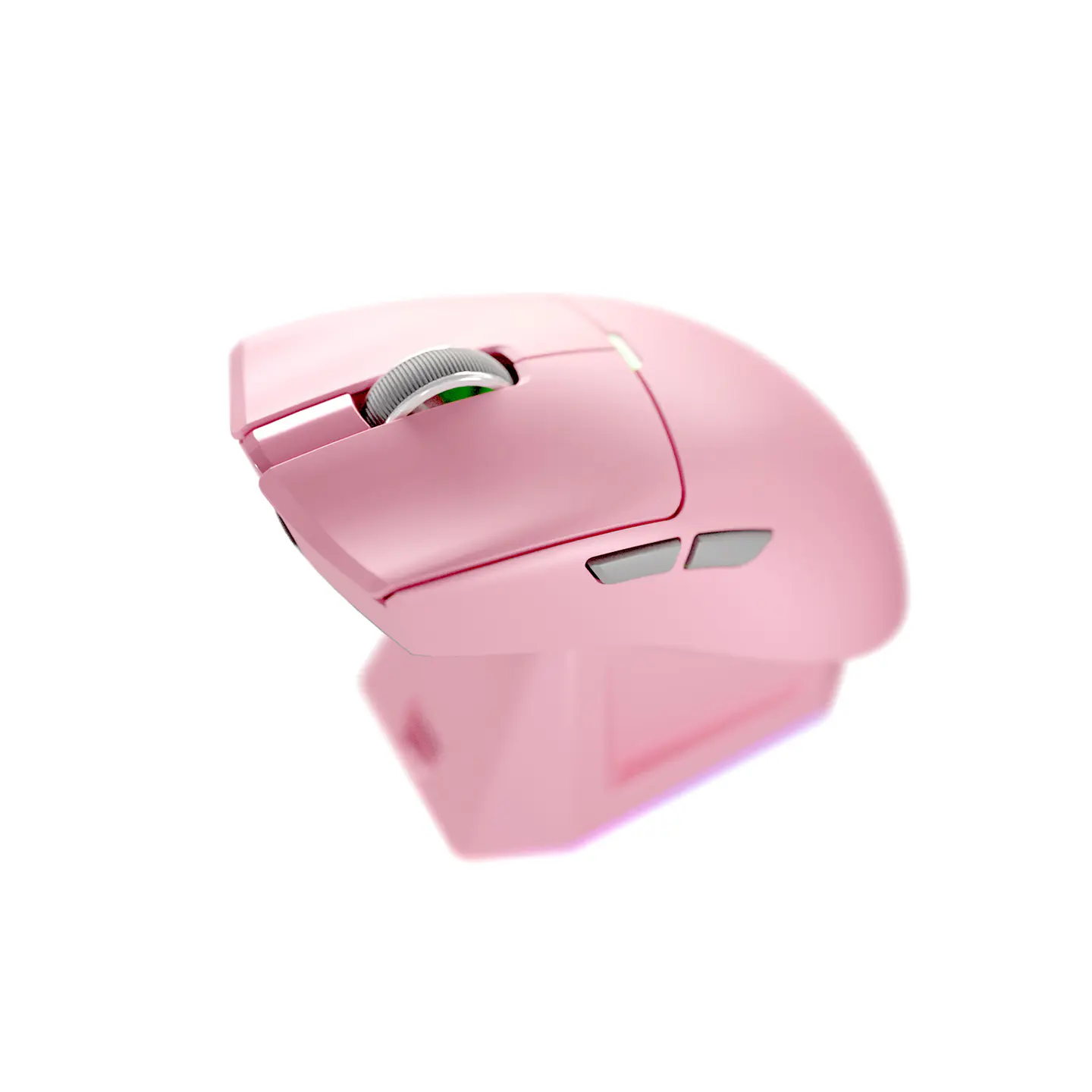 WG13s TANTO S Pink Ultimate Gaming Mouse Inalámbrico 26.000 DPI y 8.000 Hz con dock de carga RGB 2