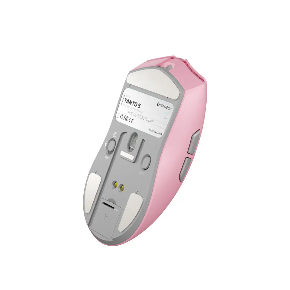 WG13s TANTO S Pink Ultimate Gaming Mouse Inalámbrico 26.000 DPI y 8.000 Hz con dock de carga RGB 8