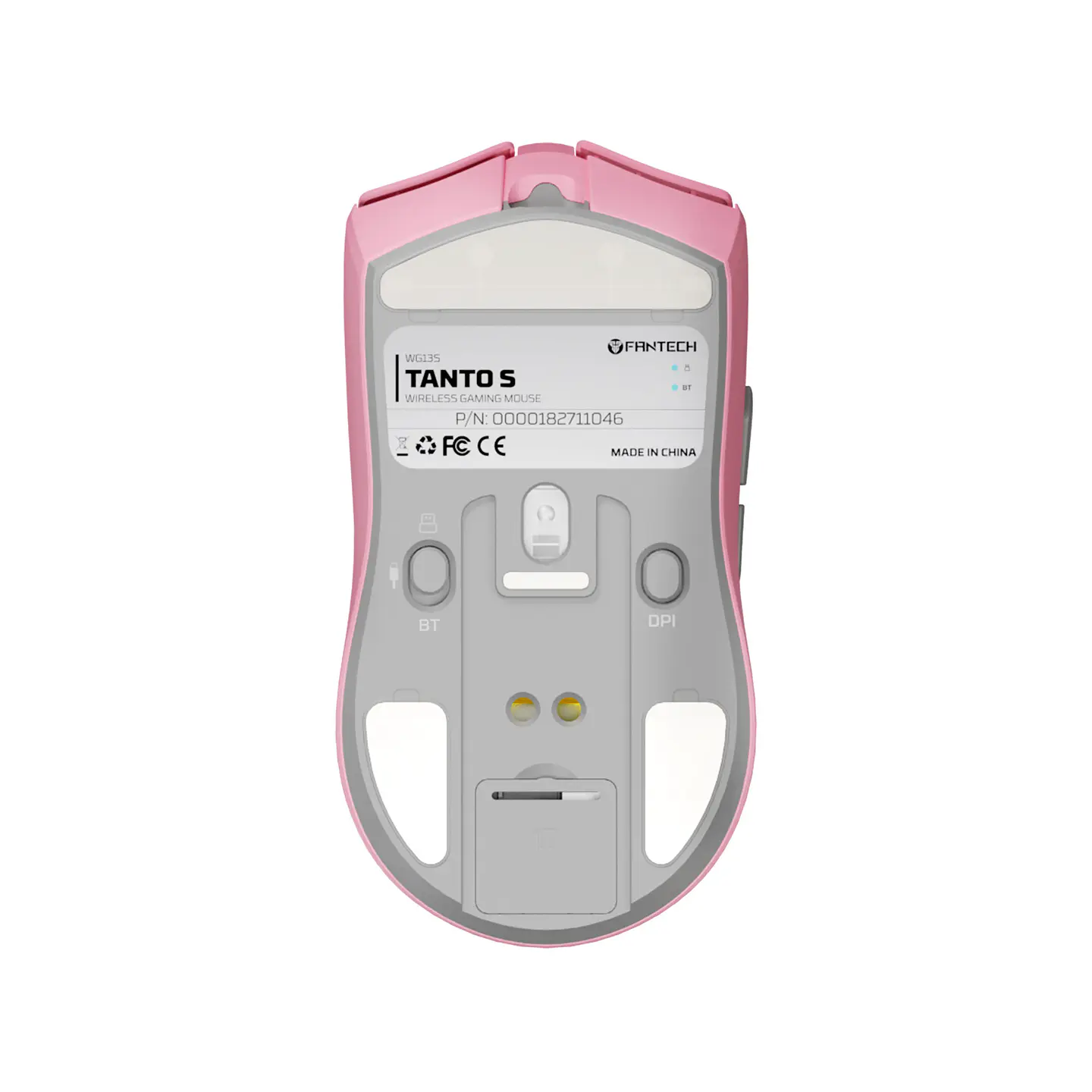 WG13s TANTO S Pink Ultimate Gaming Mouse Inalámbrico 26.000 DPI y 8.000 Hz con dock de carga RGB 9
