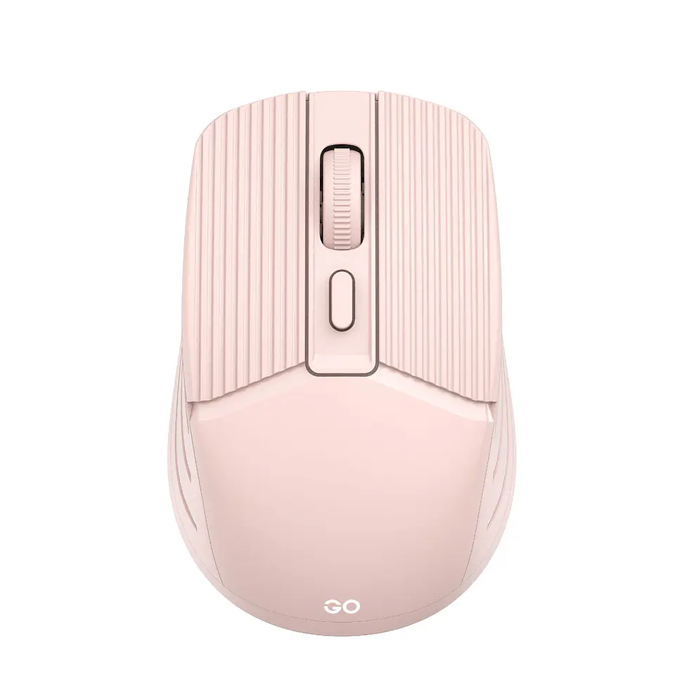 W605 GO Pink Mouse Inalámbrico Oficina 1.600 DPI 1