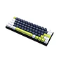 MK874V2 ATOM63 Mori Blue Teclado Mecánico 60% Hot-Swappable Layout USA - Miniatura 2