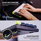 MK874V2 ATOM63 Mori White Teclado Mecánico 60% Hot-Swappable Layout USA - Miniatura 14