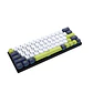 MK874V2 ATOM63 Mori White Teclado Mecánico 60% Hot-Swappable Layout USA - Miniatura 3