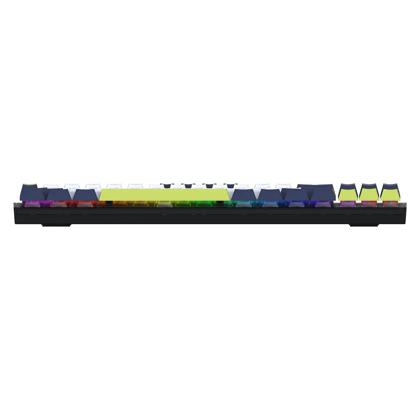 MK877s ATOM87s Mori White Teclado mecánico 80% Hot-Swappable Layout USA 7