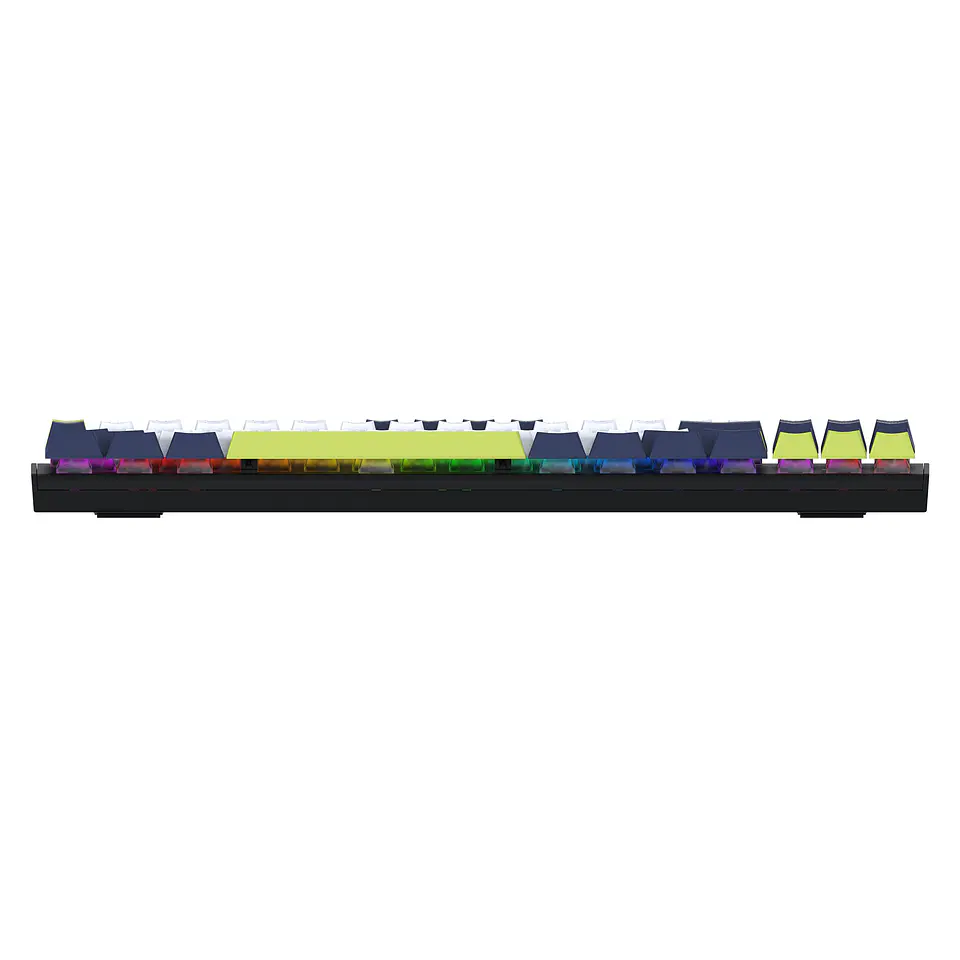 MK877s ATOM87s Mori White Teclado mecánico 80% Hot-Swappable Layout USA 7