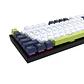 MK877s ATOM87s Mori White Teclado mecánico 80% Hot-Swappable Layout USA - Miniatura 3