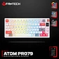 MK917 ATOM PRO79 White Teclado Mecánico Inalámbrico con Pantalla - Miniatura 18