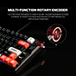 MK917 ATOM PRO79 White Teclado Mecánico Inalámbrico con Pantalla - Miniatura 16