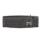 KM100 Black Kit Oficina Teclado y Mouse - Miniatura 3
