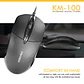 KM100 Black Kit Oficina Teclado y Mouse - Miniatura 12