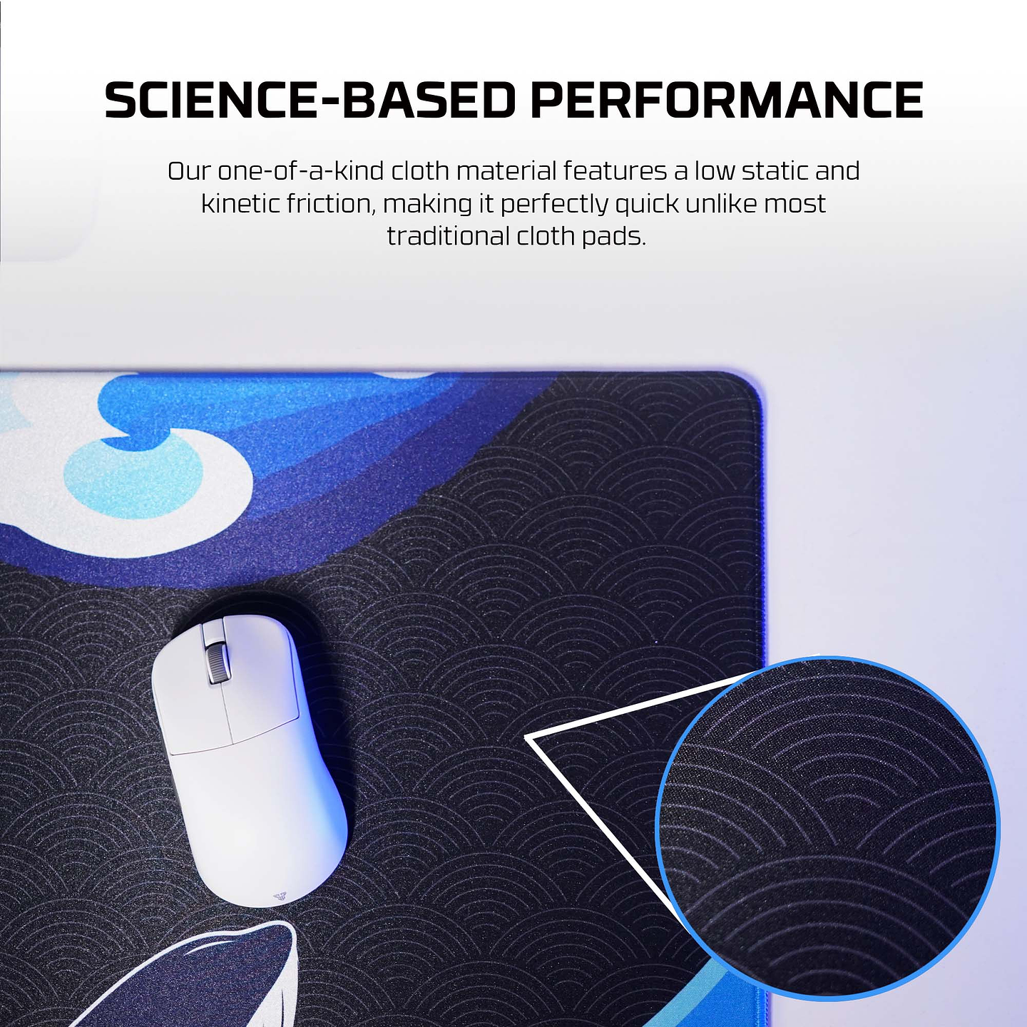 MP905 ATO Kujira Umi Mousepad Deskmat Talla XL 9