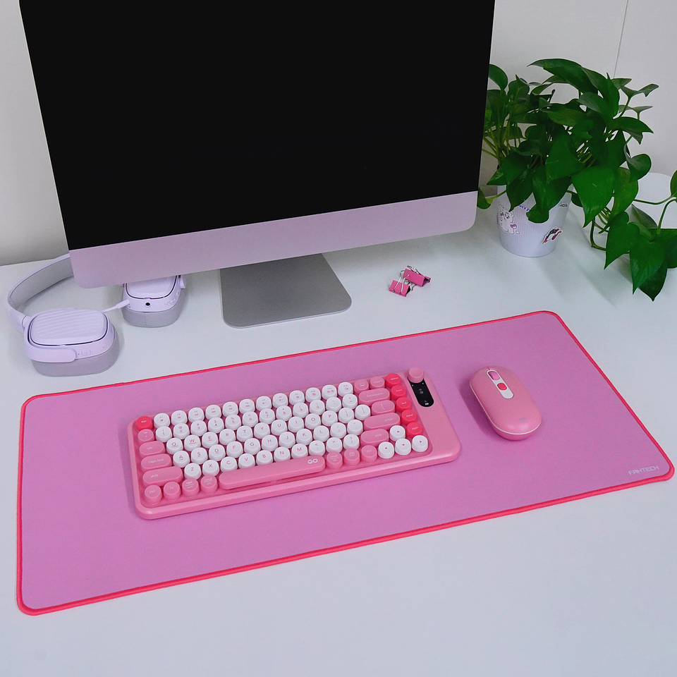 MP70 BASIC Pink Mousepad de Oficina Talla XL 9