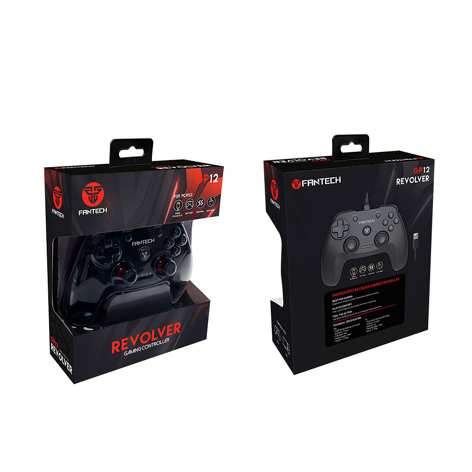 GP12 REVOLVER Black Control PC PS3 6