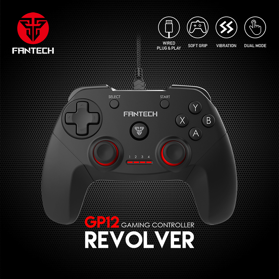 GP12 REVOLVER Black Control PC PS3 12