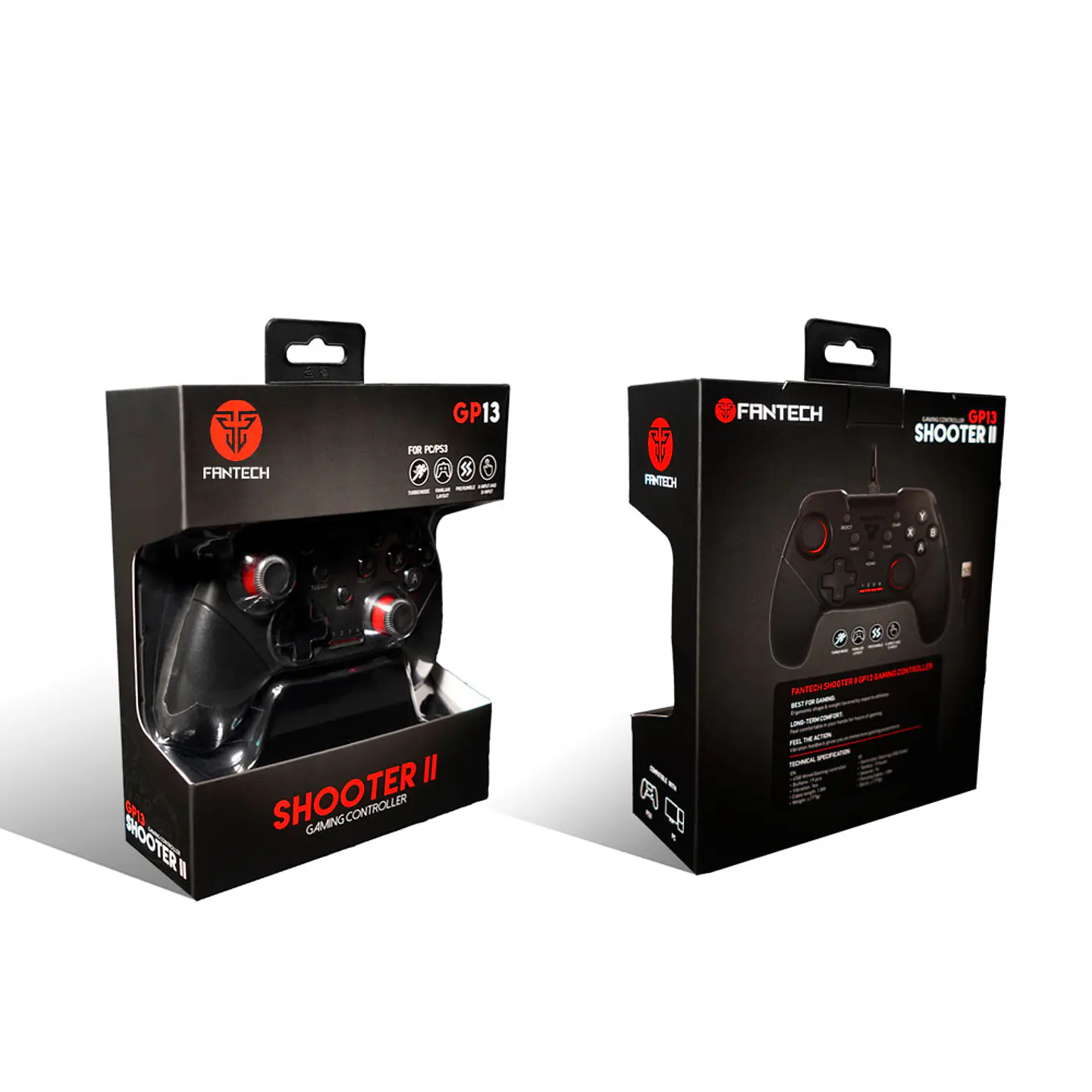 GP13 SHOOTER II Black Control PC PS3 3