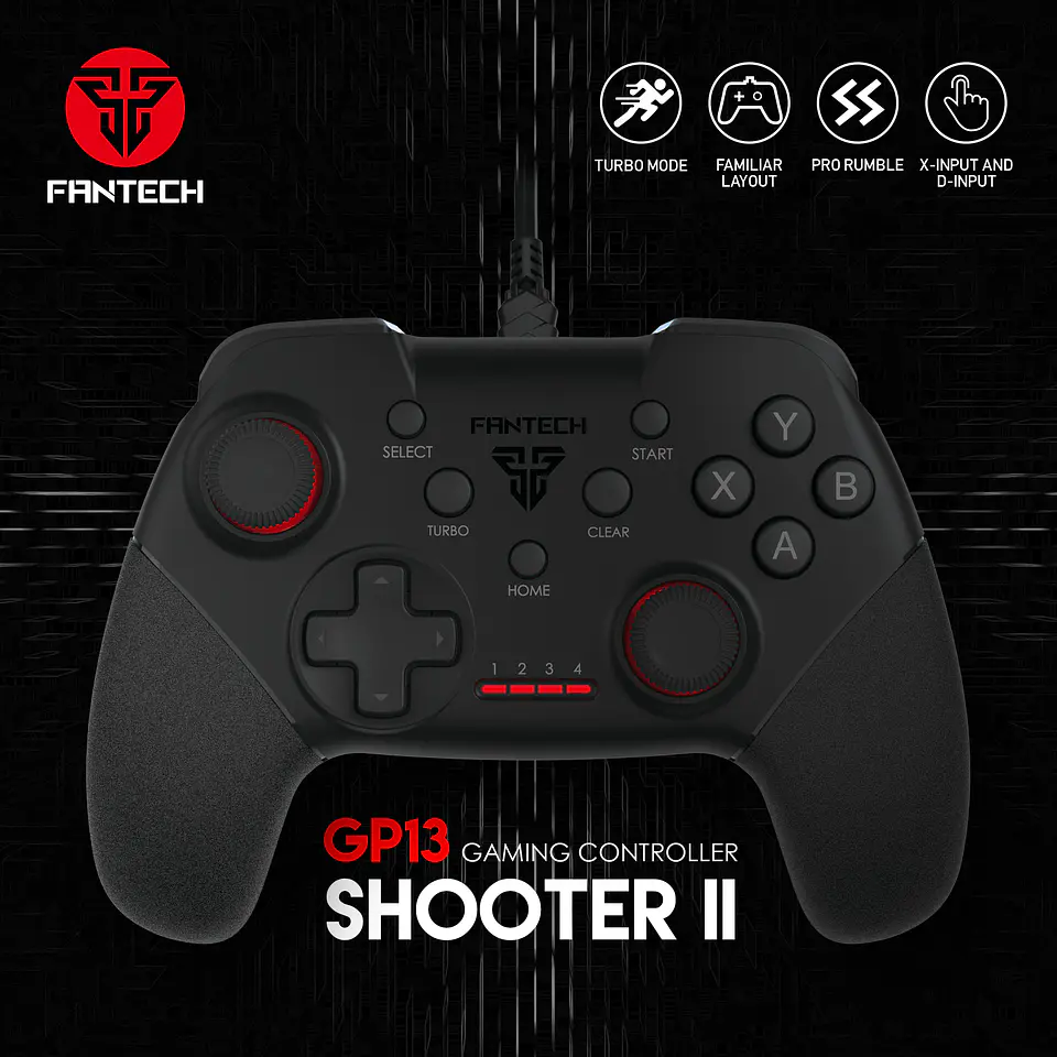 GP13 SHOOTER II Black Control PC PS3 11
