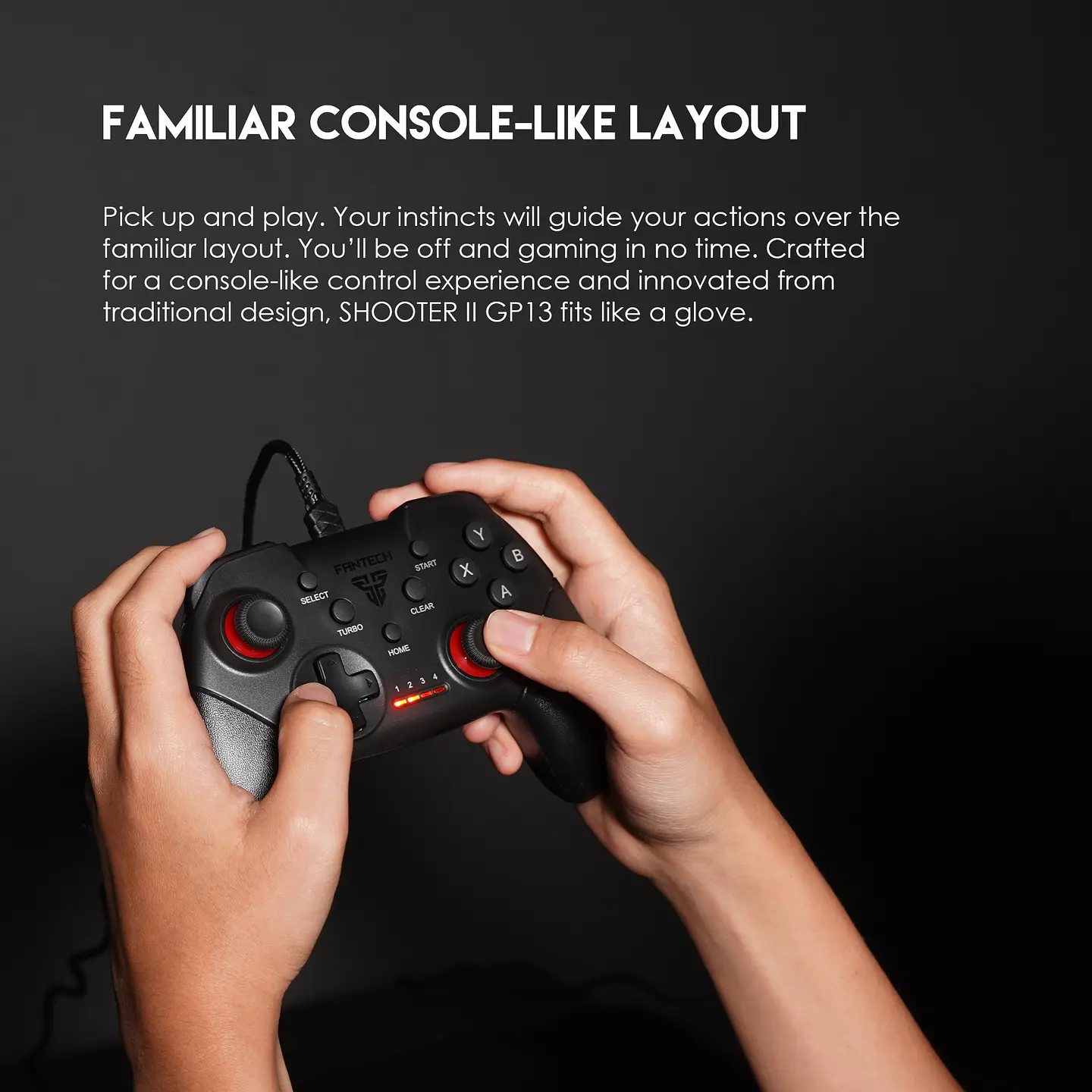 GP13 SHOOTER II Black Control PC PS3 8
