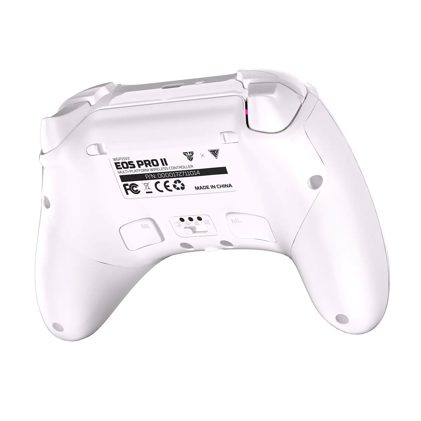 WGP15V2 EOS PRO II White Control Inalámbrico Multiplataforma Android iOS MacOS Switch 6