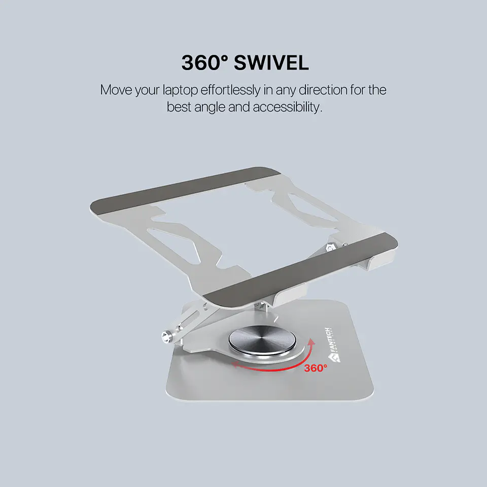 NS10 Silver Base de Notebook con Elevación 4