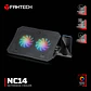NC14 Black Base de Notebook con Ventilación RGB y Soporte de Teléfono - Miniatura 9