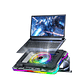 NC22 Black Base de Notebook con Ventilación RGB y Soporte de Teléfono - Miniatura 4