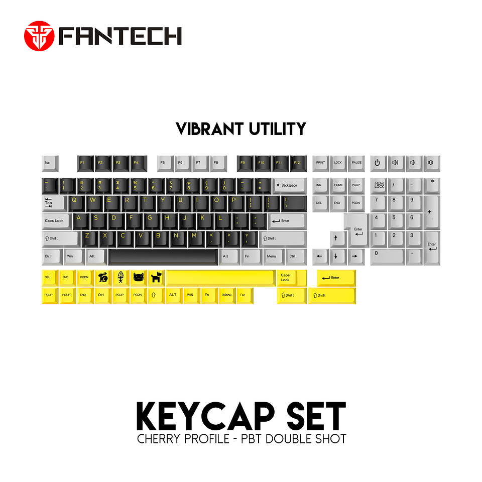 ACK01 VIBE Vibrant Utility Keycaps Set 2