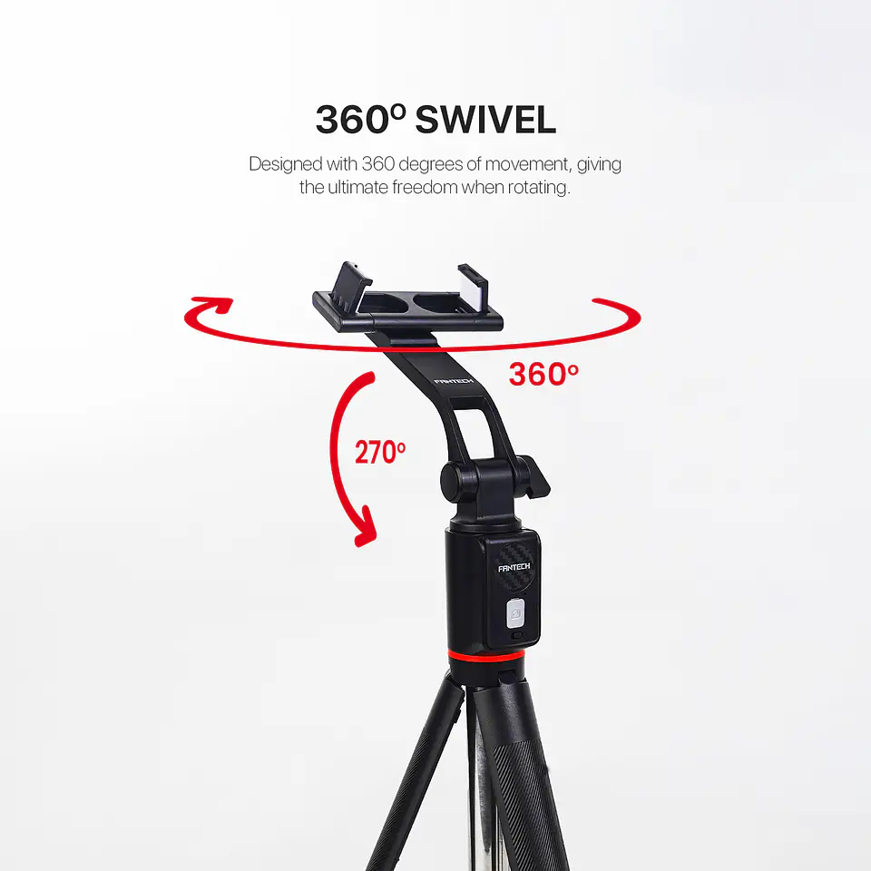 SS170 Silver/Black SelfieStick 8
