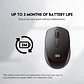 W603 GO Black Mouse inalámbrico de oficina 1.600 DPI - Miniatura 5