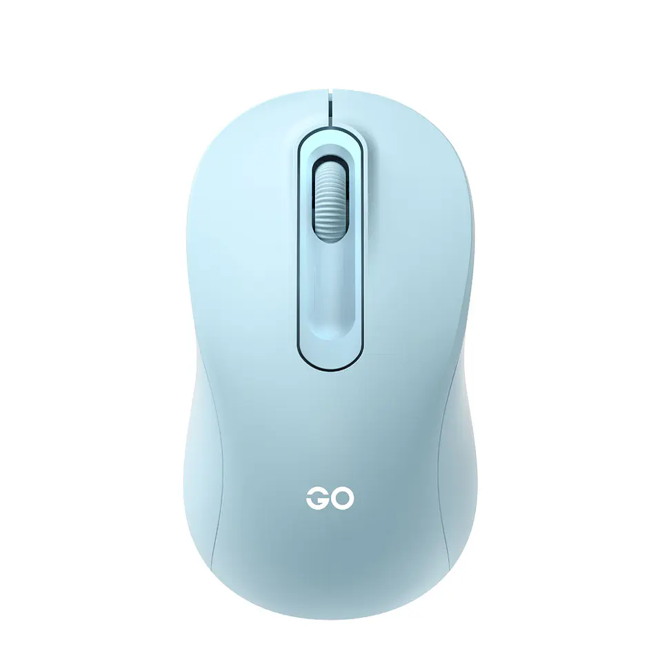 W608 GO Blue Mouse Inalámbrico con Receptor USB de Oficina 1.200 DPI 1