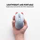 W608 GO Blue Mouse Inalámbrico con Receptor USB de Oficina 1.200 DPI - Miniatura 4