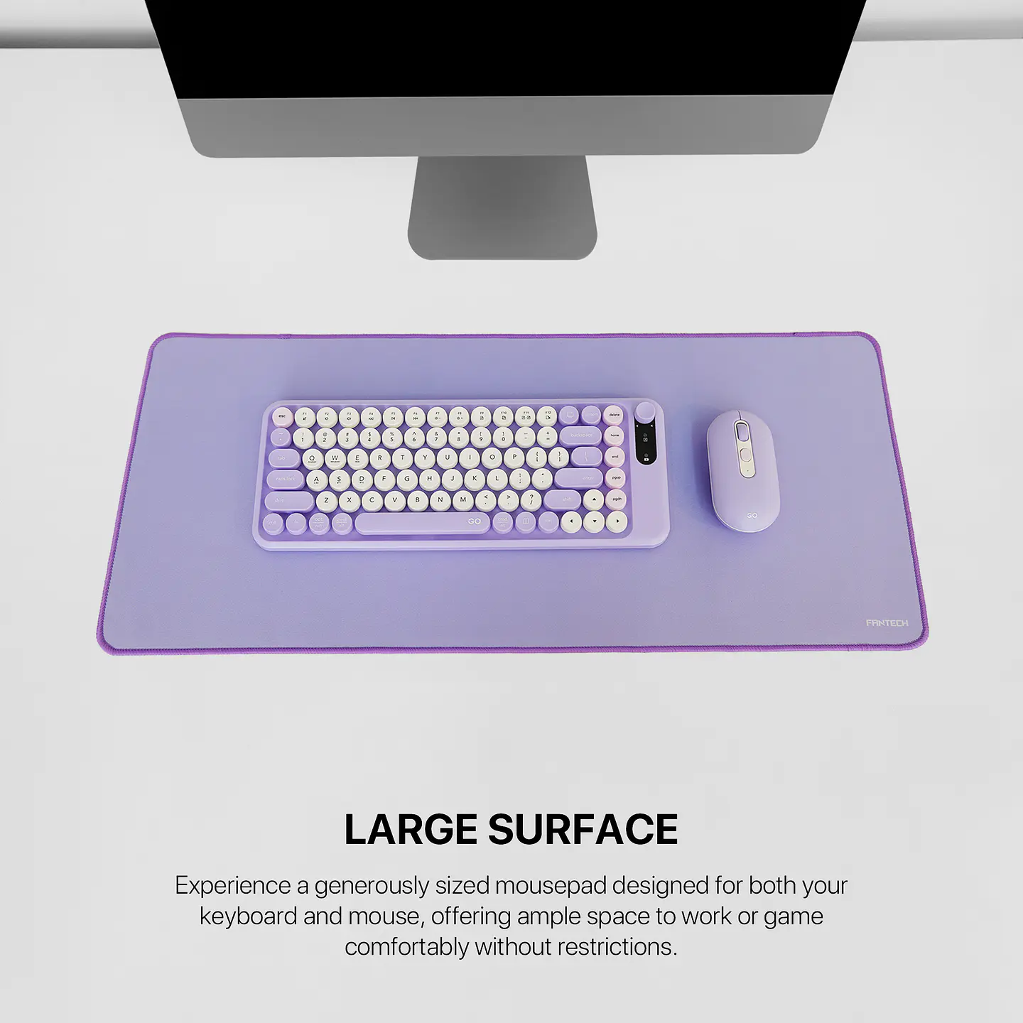 MP70 BASIC Purple Mousepad de Oficina Talla XL 8