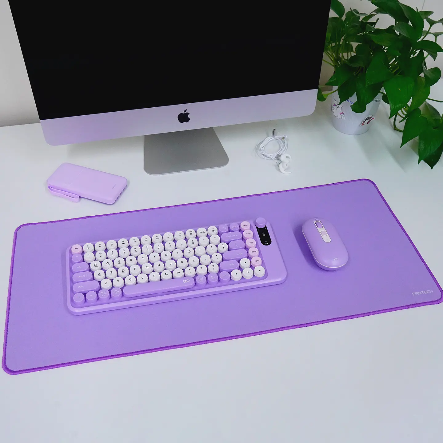 MP70 BASIC Purple Mousepad de Oficina Talla XL 2