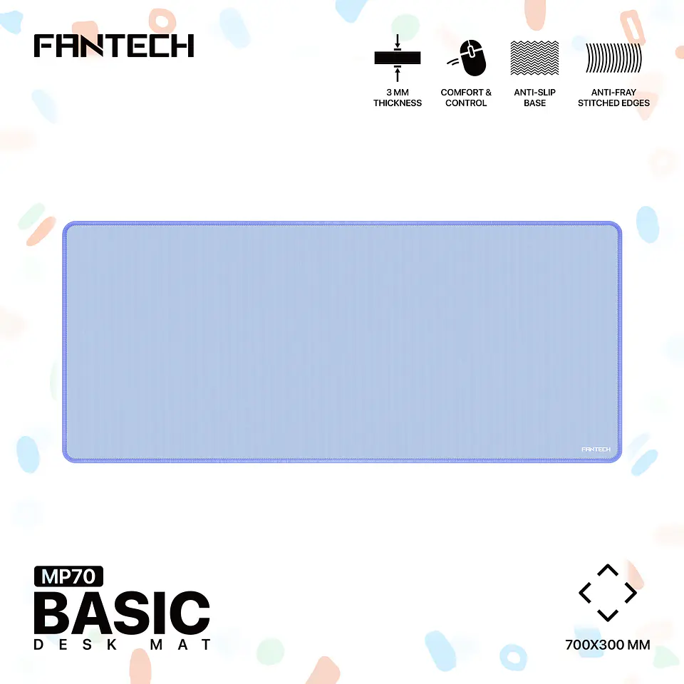 MP70 BASIC Blue Mousepad de Oficina Talla XL 13