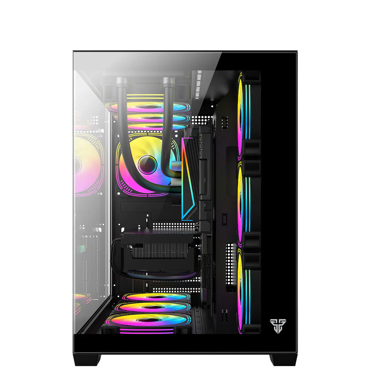 CG85 LUMINA Black Gabinete Pecera con 6 Ventiladores aRGB 8