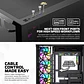 CG85 LUMINA White Gabinete Pecera con 6 Ventiladores aRGB - Miniatura 13