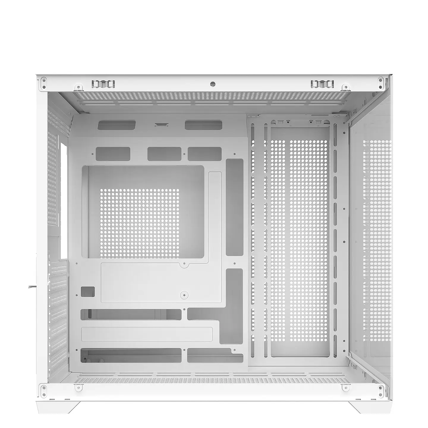 CG85 LUMINA White Gabinete Pecera con 6 Ventiladores aRGB 6