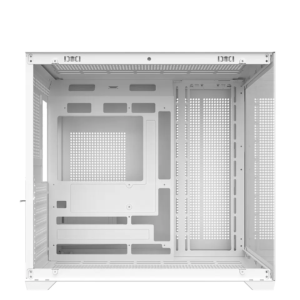 CG85 LUMINA White Gabinete Pecera con 6 Ventiladores aRGB 6