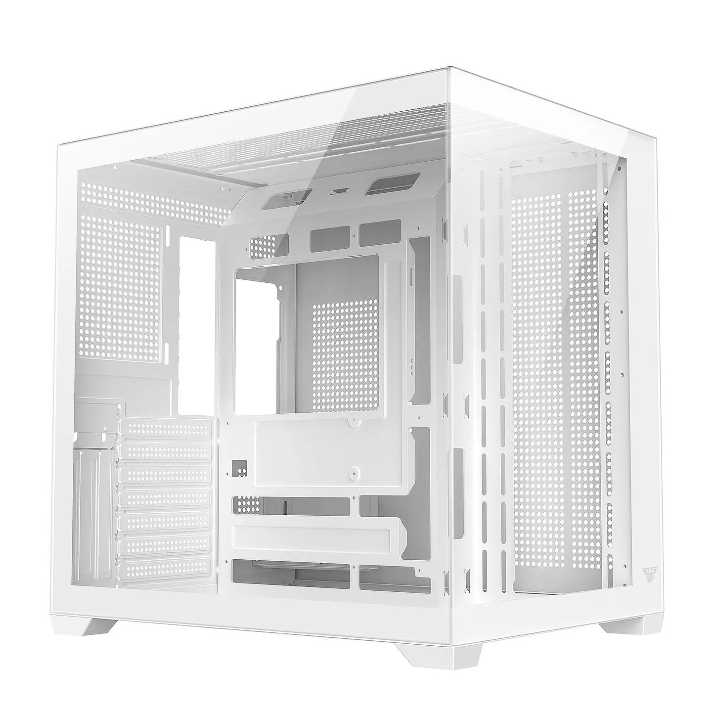 CG85 LUMINA White Gabinete Pecera con 6 Ventiladores aRGB 8