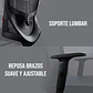 OCA259s Grey Silla ergonómica Oficina de Malla con Reposapiés - Miniatura 15