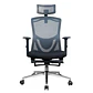 OCA259s Grey Silla ergonómica Oficina de Malla con Reposapiés - Miniatura 6