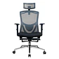 OCA259s Grey Silla ergonómica Oficina de Malla con Reposapiés - Miniatura 10