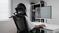 OCA259s Grey Silla ergonómica Oficina de Malla con Reposapiés - Miniatura 26