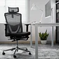 OCA259s Grey Silla ergonómica Oficina de Malla con Reposapiés - Miniatura 28