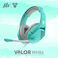 MH86 VALOR Mint Audífonos Multiplataforma 3.5 mm Splitter Playstation - Miniatura 13