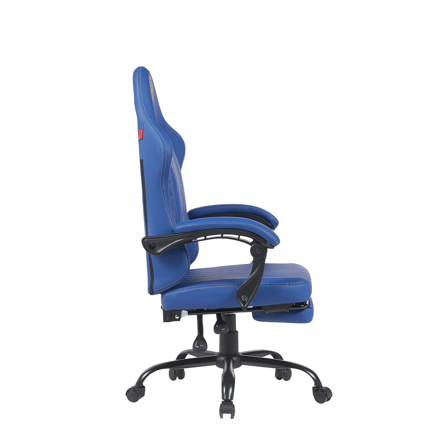 GC193 BLUE Silla Gamer Ergonómica de Ecocuero con Reposapiés 10