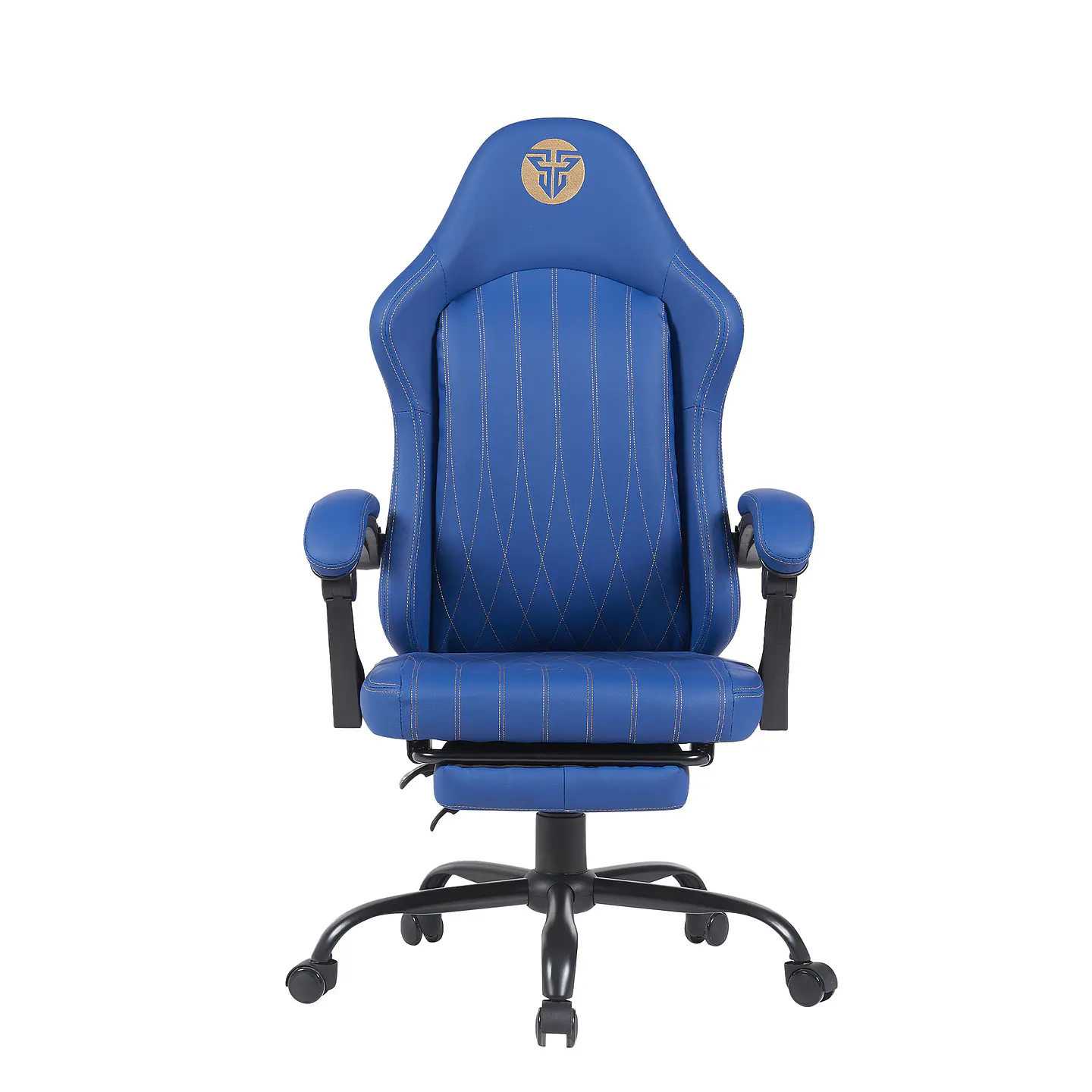 GC193 BLUE Silla Gamer Ergonómica de Ecocuero con Reposapiés 9