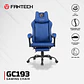 GC193 BLUE Silla Gamer Ergonómica de Ecocuero con Reposapiés - Miniatura 18